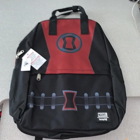DISNEY PARKS Exclusive--LOUNGEFLY MARVEL BACKBACK w HANDLE